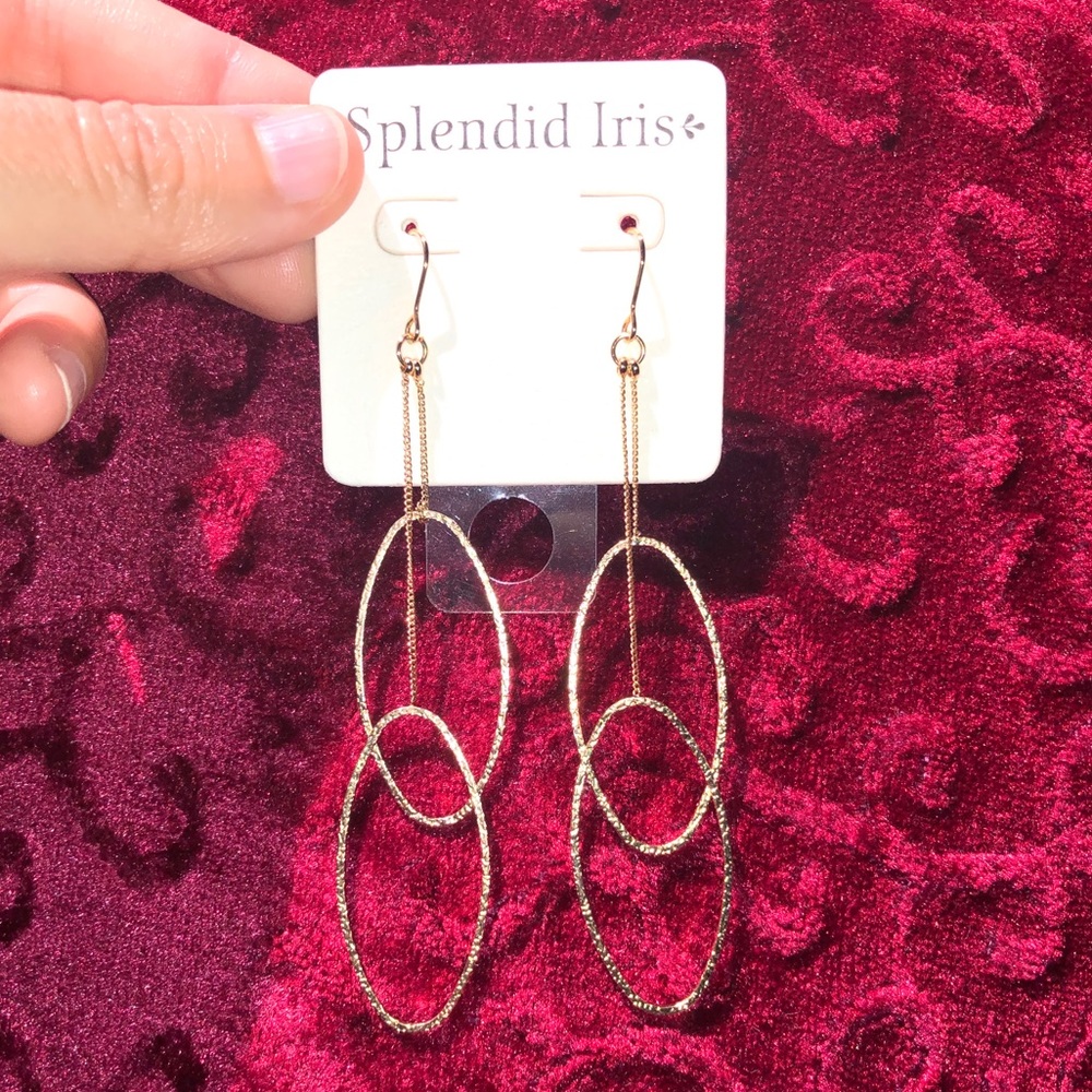 🔥SALE! 2/$15 Beautiful Gold Dangle Earrings